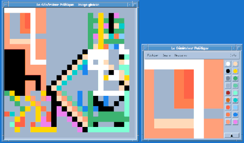 Interface de la version Multicast (1994).