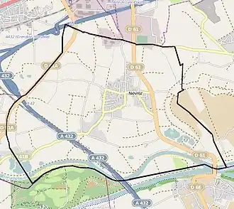 (Voir situation sur carte : Niévroz)