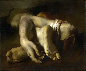 Étude de pieds et de main (1818-1819), Montpellier, musée Fabre.