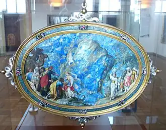 Éliézer et Rébecca, (XVIIe&nbsp;siècle), Musée du château Güstrow, Allemagne