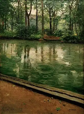 L'Yerres, pluie (1875), Bloomington, Indiana University Art Museum.