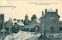 La gare de Saint-Nizier-du-Moucherotte sur la ligne GVL