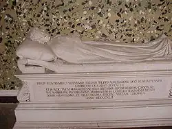 Cénotaphe d'Antoine d'Orléans,chapelle royale