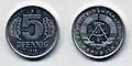 5 PFENNIG