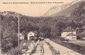 La gare de Fourvoirie