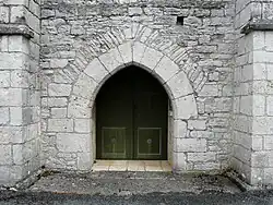 Le portail de l'église.