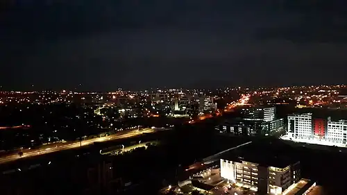 Nouveau district des affaires.