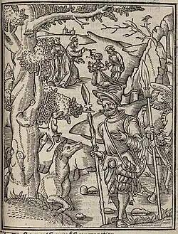 Le Grand veneur et la cerve