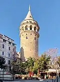La tour de Galata en 2023.
