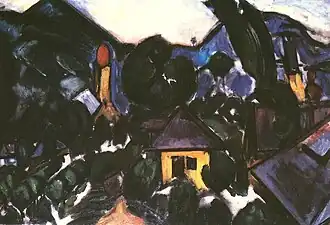 Nagybányai motívumok (« Motifs de Nagybánya »), 1911