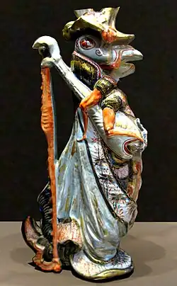 Faïence anthropomorphe, Paris, musée d'Orsay.