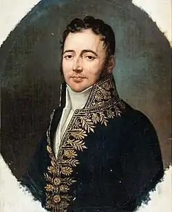 Officier de la chambre de sa majesté Louis XVIII, 1829