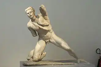 Gaulois blessé de Délos (école de Pergame), musée national archéologique d'Athènes.