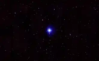 L'étoile γ Aquarii par le relevé 2MASS (infrarouge)