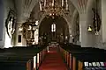 Intérieur de l'église de Gammelstad.