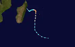 Trajectoire de Garance.
