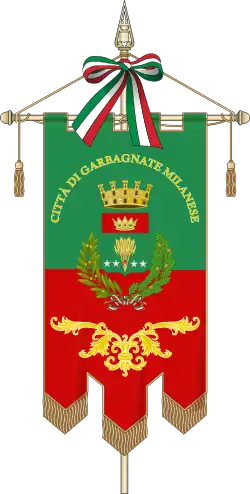 Drapeau de Garbagnate Milanese