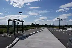 Aubettes de type « Altos » d'Abri Services à l'arrêt Babinière.