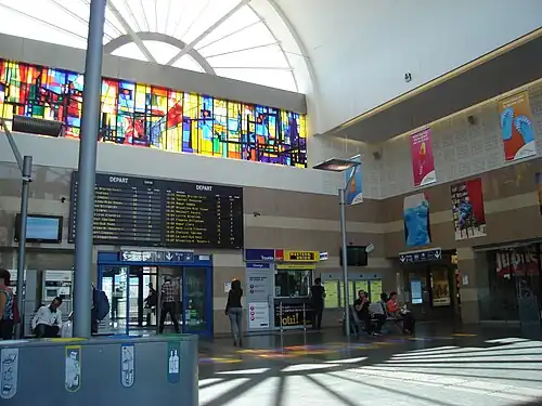 Salle des pas perdus.