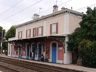 Photographie de la gare de Fréjus.