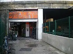 Accès Quartier des Alouettes (donnant sur le quai Paris).