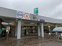 L'accès no&nbsp;1 « Place Moreau David ».