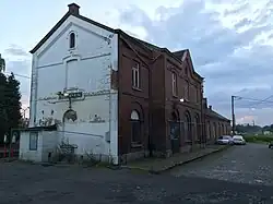 Anciens bâtiments de la gare.