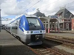 Z 27500 en gare de Saint-Brieuc.