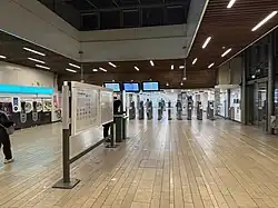 Hall d'accueil.