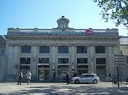 Façade de la gare d'Avignon-Centre