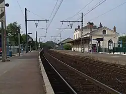 Vue depuis les quais.