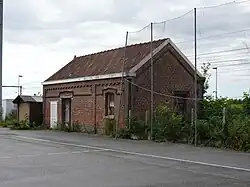 Halle à marchandises.