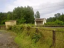 La gare de Chéry - Lury en 2010.