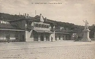 La gare de Constantine.