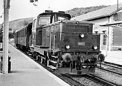 Gare de Divonne-les-Bains, 1962