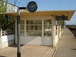 Abri pour voyageurs.