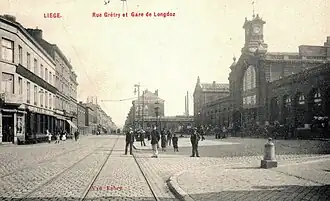 Vue sur la rue Grétry.
