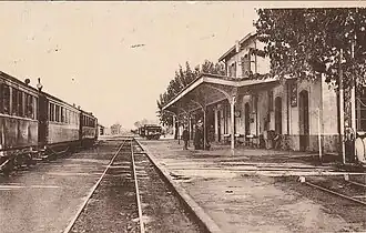 La gare de Médéa.