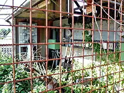 En 2007, le poste d'aiguillage n'est pas démonté, malgré la suppression des installations qu'il commandait.