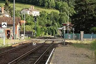 Vue en direction de Neussargues en 2011.