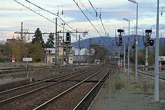 Direction de Toulouse-Matabiau.