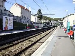 Vue en direction d'Aéroport CDG 2/Mitry - Claye.