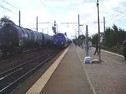 Quai pour Paris-Montparnasse.