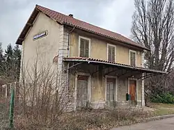 Gare de Saint-Marcel-les-Annonay en 2024.