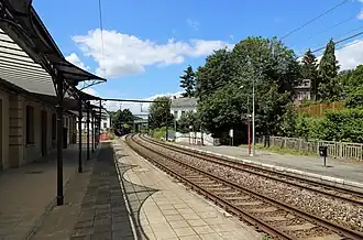 Les quais et les voies en 2019