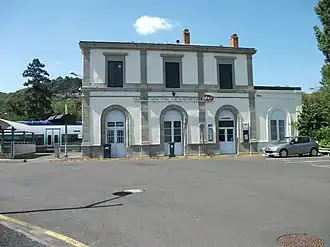 Bâtiment voyageurs de la gare