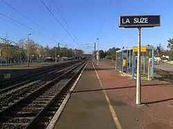 Vue en direction d'Angers.