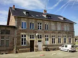 La gare aux marchandises de Colmar.