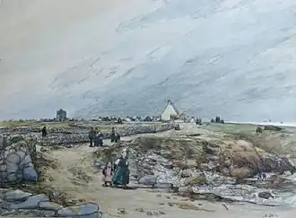 Gaston de Latenay, De retour de Saint-Guénolé (1910), localisation inconnue.