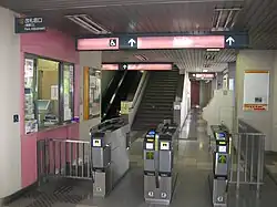 Barrière de contrôle